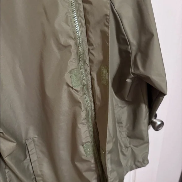 Ducks Unlimited Olive Green Windbreaker Jacket - Picture 8 of 10